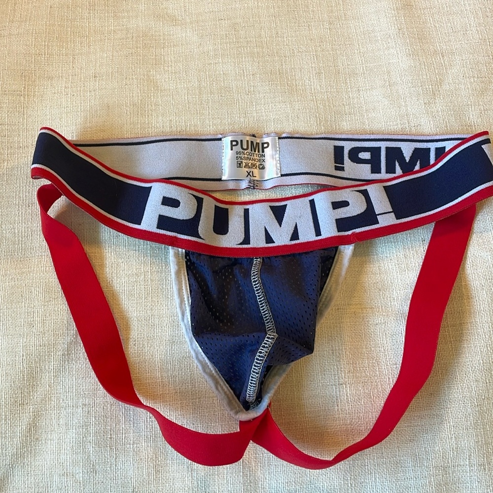 Men’s XL Pump mesh jockstrap